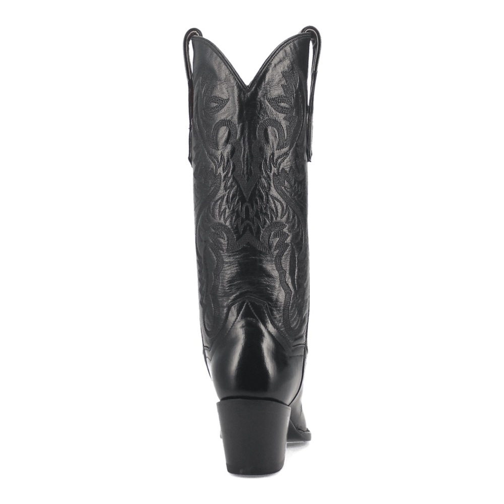 Dan Post ‘Maria’ black leather cowboy boots, size 8.5 - Picture 4 of 16